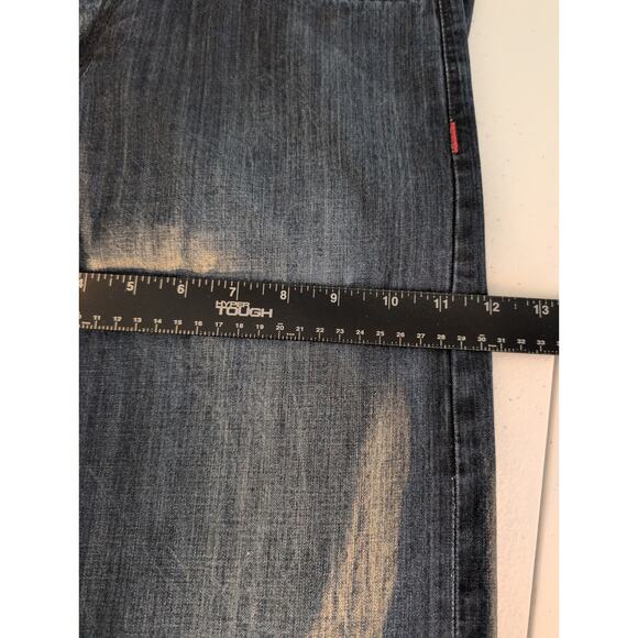 Kiton Selvedge Jean Men Size 34 (32x30)* Button Fly Straight Leg Dark Wash Italy - Picture 13 of 16